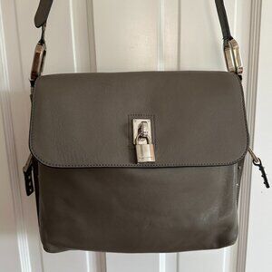Marc Jacobs Dark Gray Leather Shoulder Bag